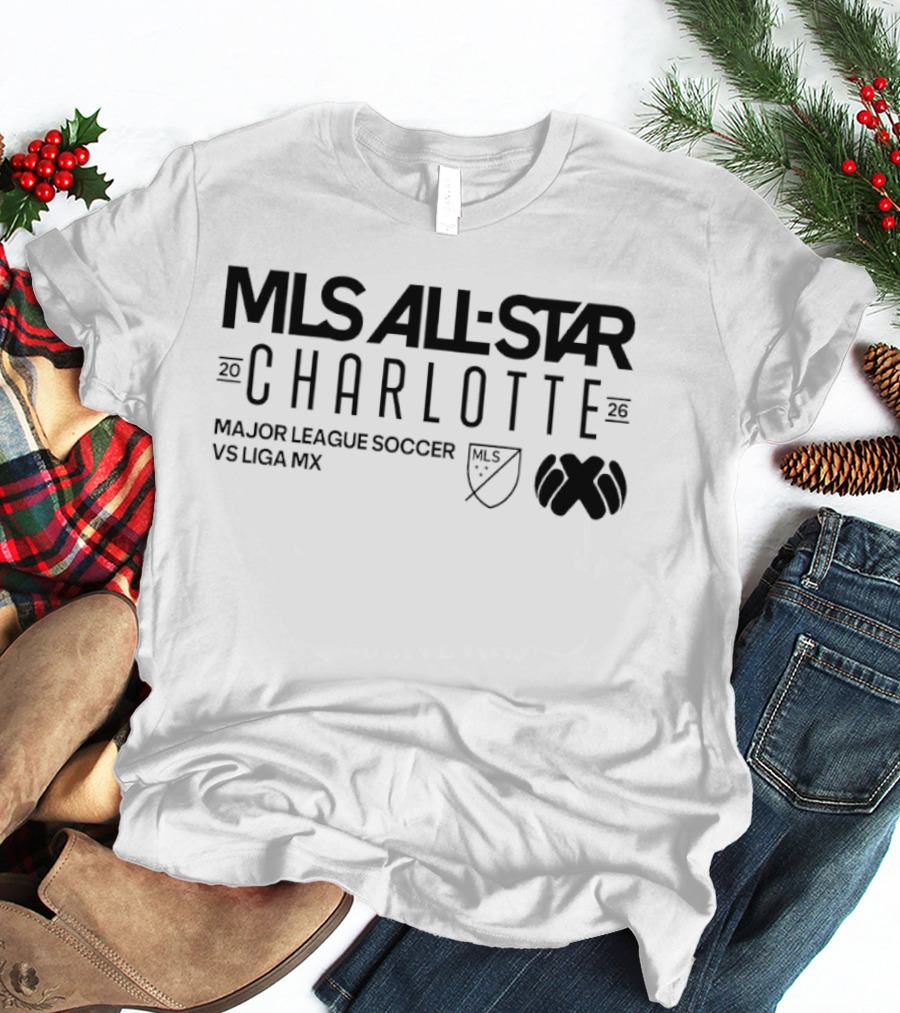 MLS All Star Charlotte 2026 Major League Soccer Vs Liga MX T-Shirt