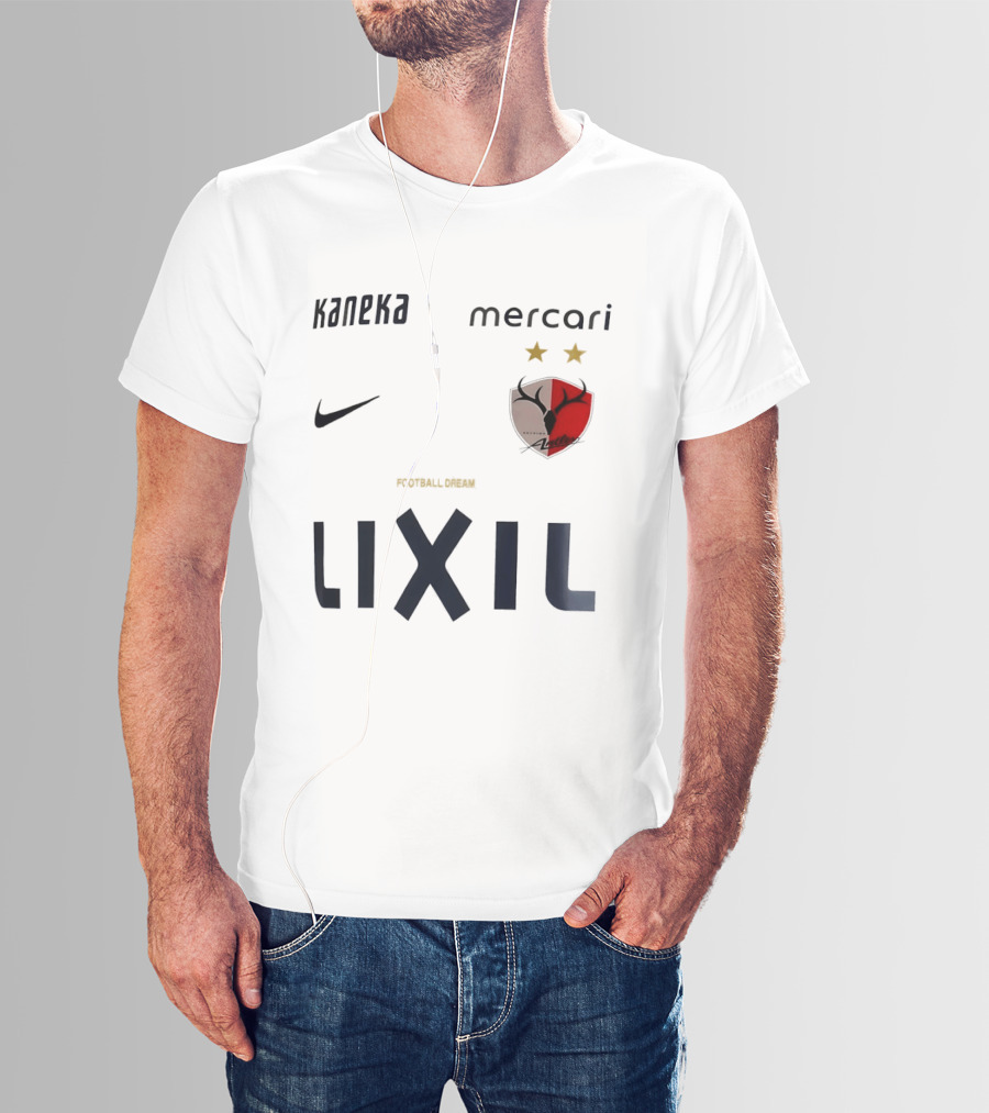 Kashima Antlers Kaneka Mercari LIXIL Nike Football Dream T-Shirt