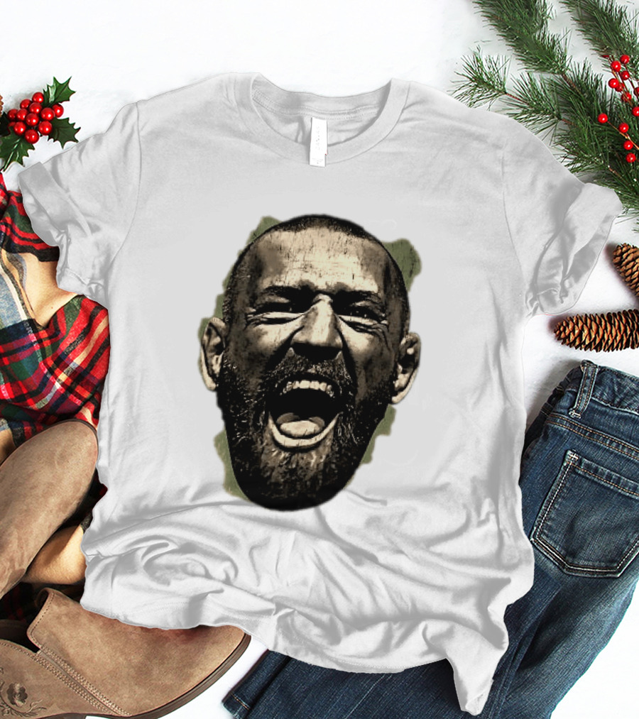 UFC The Notorious Conor McGregor Takeover Swag Head 2 Sided T-Shirt