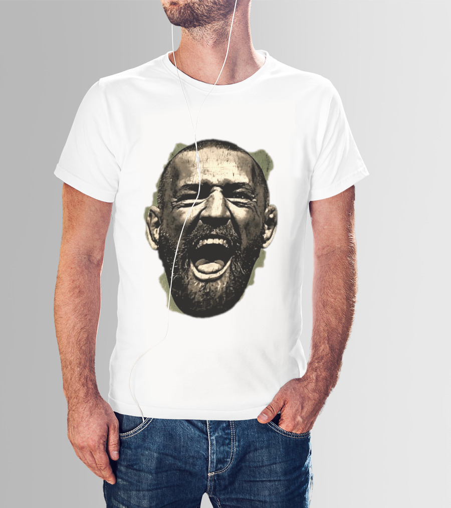 UFC The Notorious Conor McGregor Takeover Swag Head 2 Sided T-Shirt
