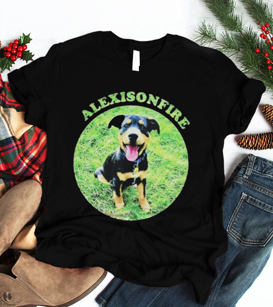 Alexisonfire Pupper Dog On Grass T-Shirt