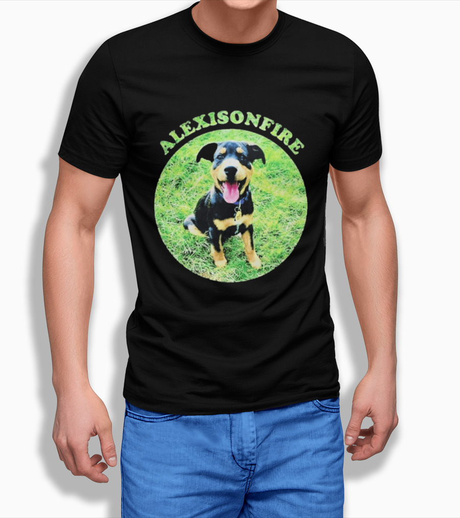 Alexisonfire Pupper Dog On Grass T-Shirt