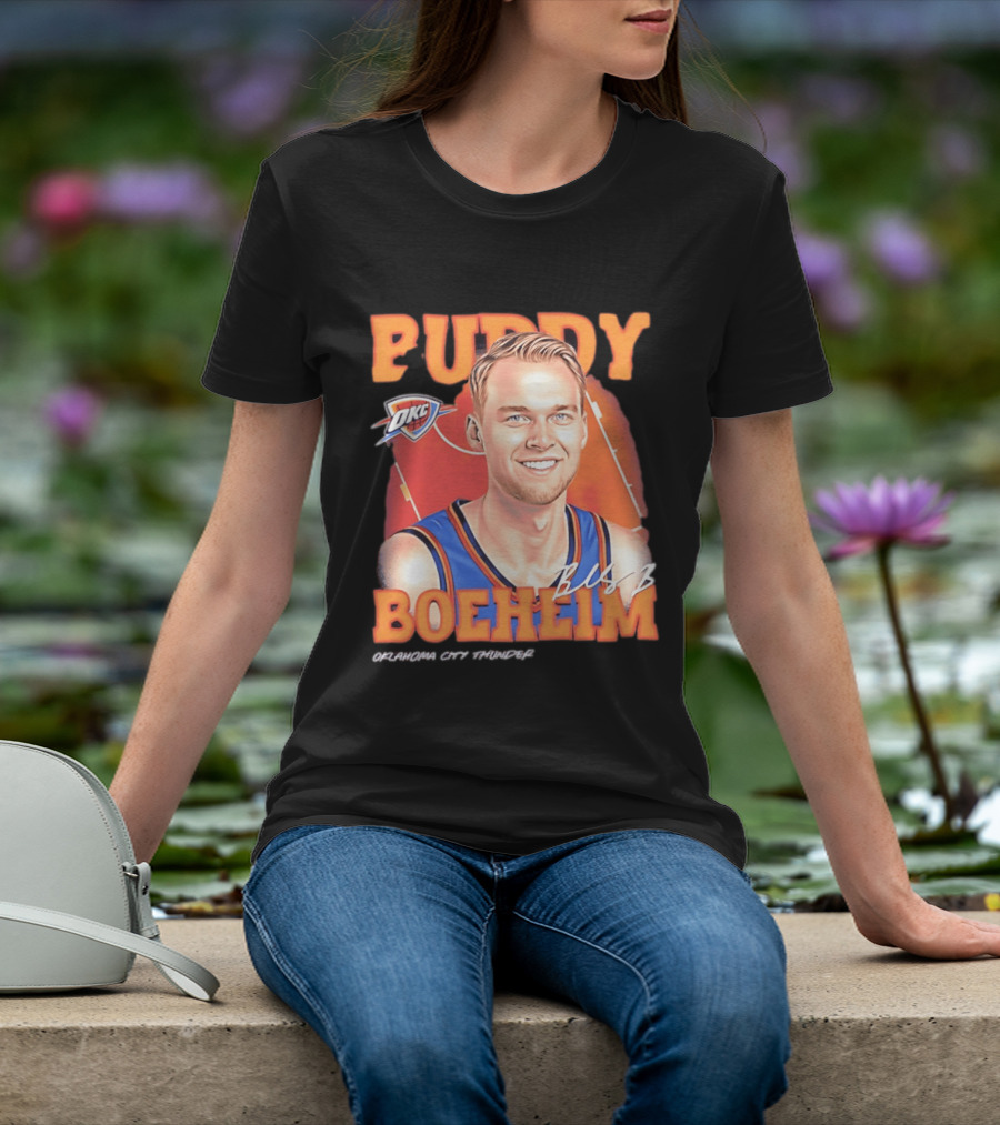 Buddy Boeheim Oklahoma City Thunder OKC Basketball BCS B Airbrush T-Shirt