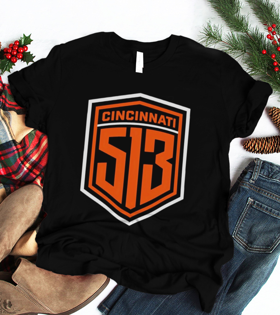 Cincinnati 513 Bold Shield T-Shirt