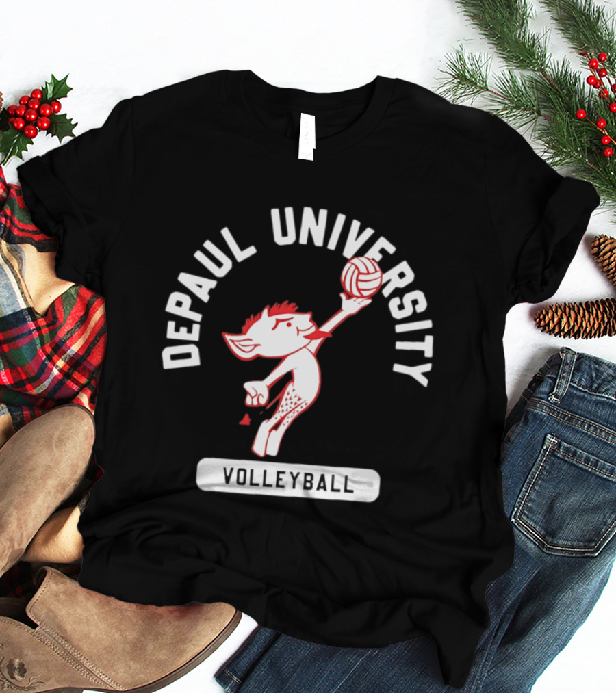 DePaul University Blue Demons Volleyball Billy T-Shirt