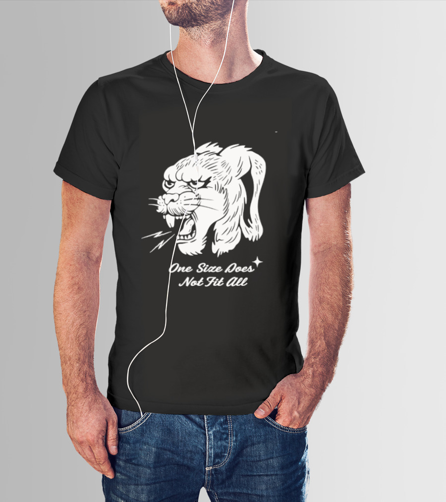 Leopards One Size Does Not Fit All T-Shirt
