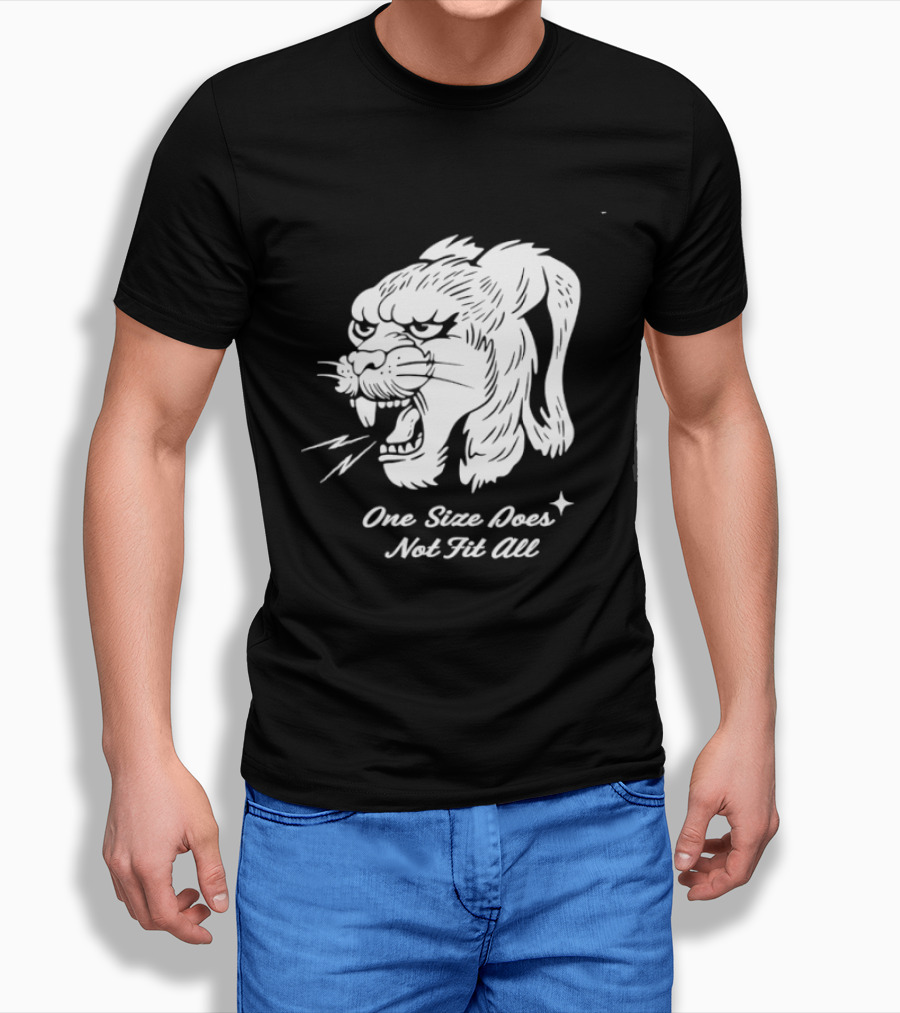 Leopards One Size Does Not Fit All T-Shirt