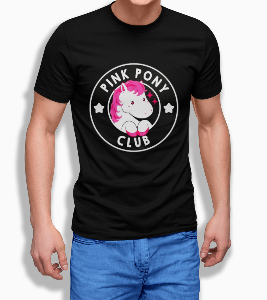 Pink Pony Club Chappell Roan Music Pop Cute Horse Icon Trend T-Shirt