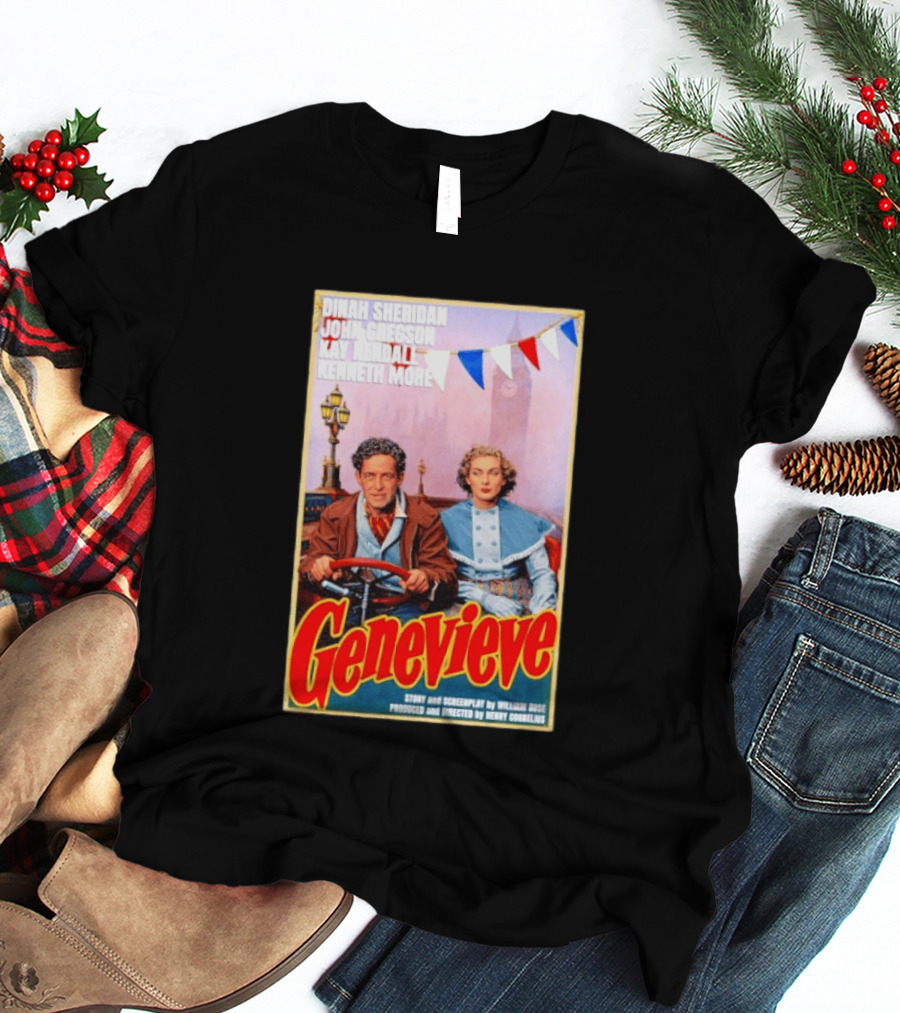 Dinah Sheridan John Gregson Kay Kendall Kenneth More Genevieve Movie T-Shirt