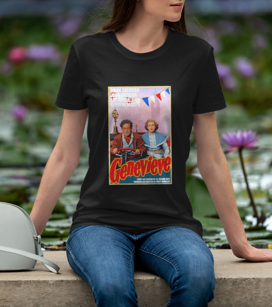 Dinah Sheridan John Gregson Kay Kendall Kenneth More Genevieve Movie T-Shirt