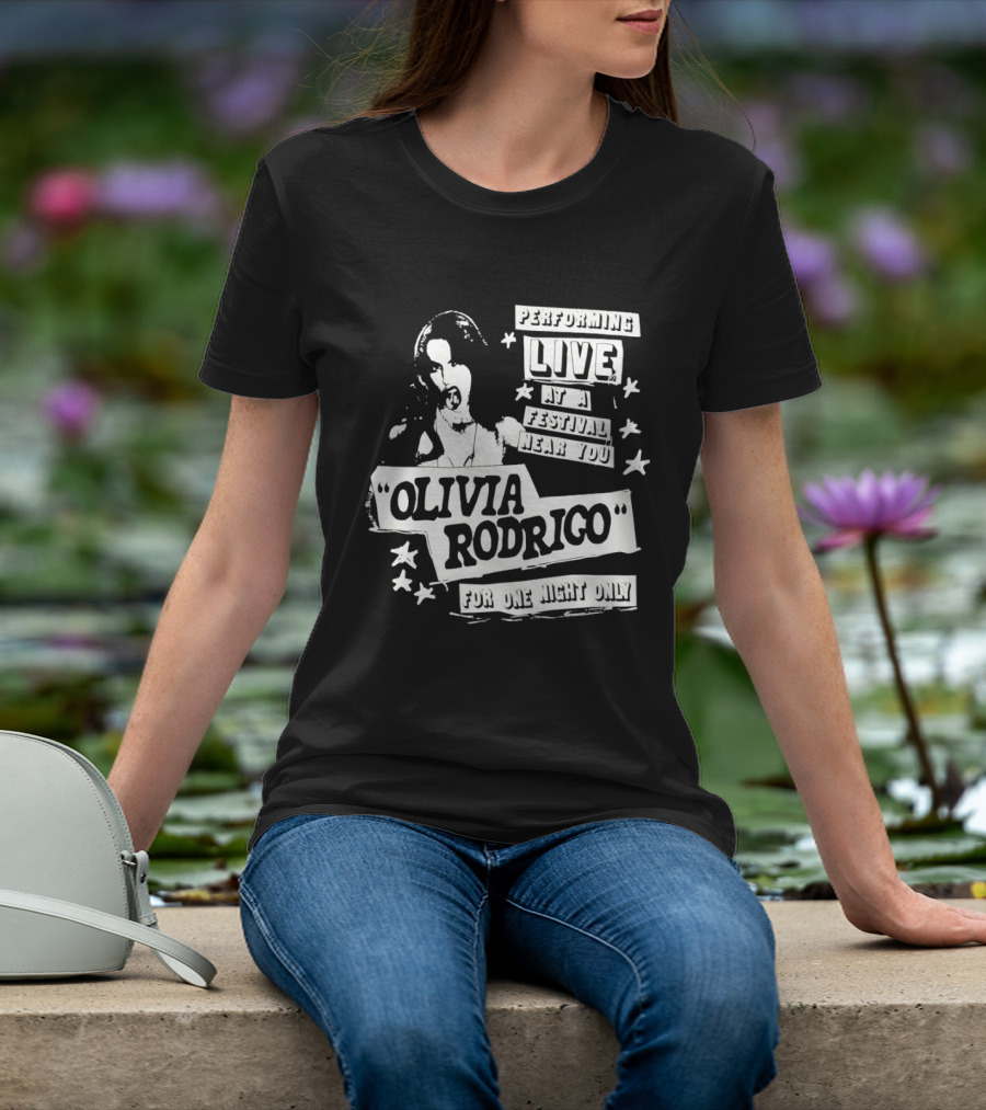 Olivia Rodrigo Live Performance For The Next Day Festival T-Shirt