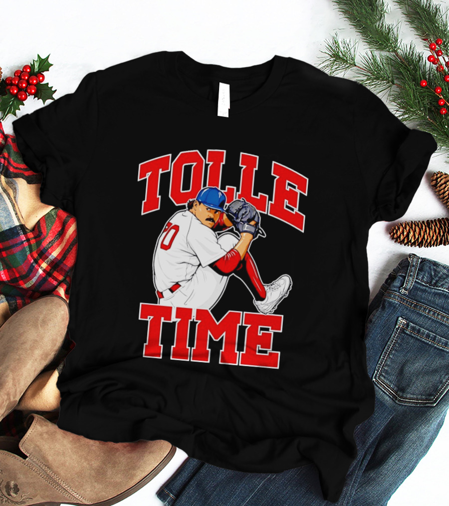 Tolle Time Payton Tolle Boston Red Sox Pitching Baseball T-Shirt