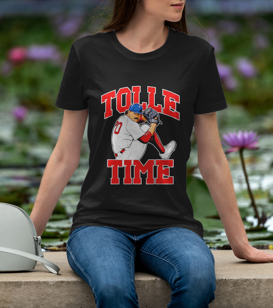 Tolle Time Payton Tolle Boston Red Sox Pitching Baseball T-Shirt