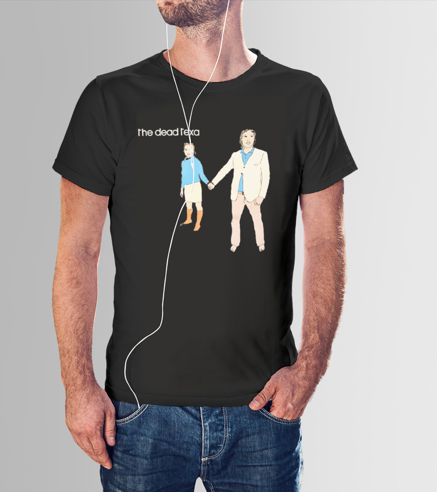 The Dead Texan Holding Hands Kranky Records Vintage Album Cover T-Shirt