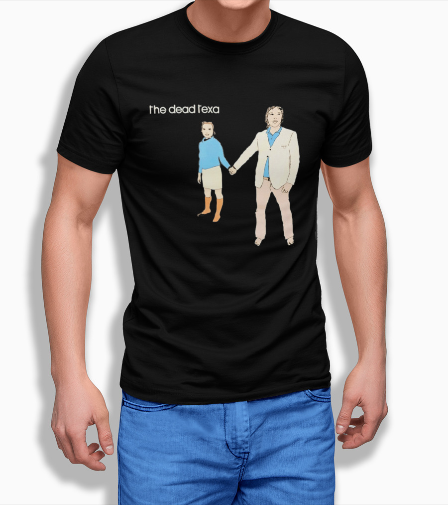 The Dead Texan Holding Hands Kranky Records Vintage Album Cover T-Shirt