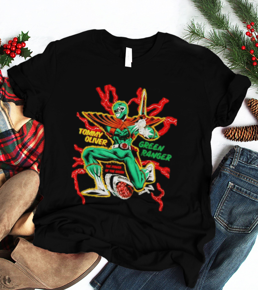 Tommy Oliver Green Ranger The Power Of The Green T-Shirt