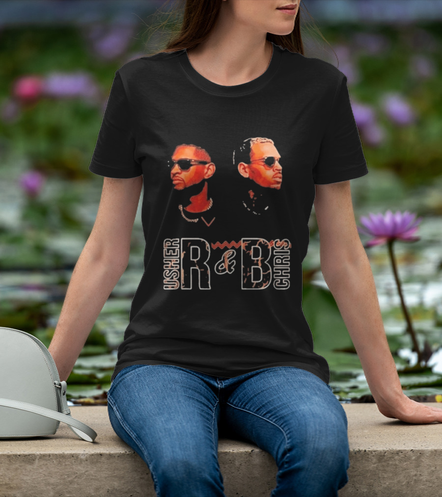 Usher Chris R&B Bootleg Retro Style Sunglasses T-Shirt