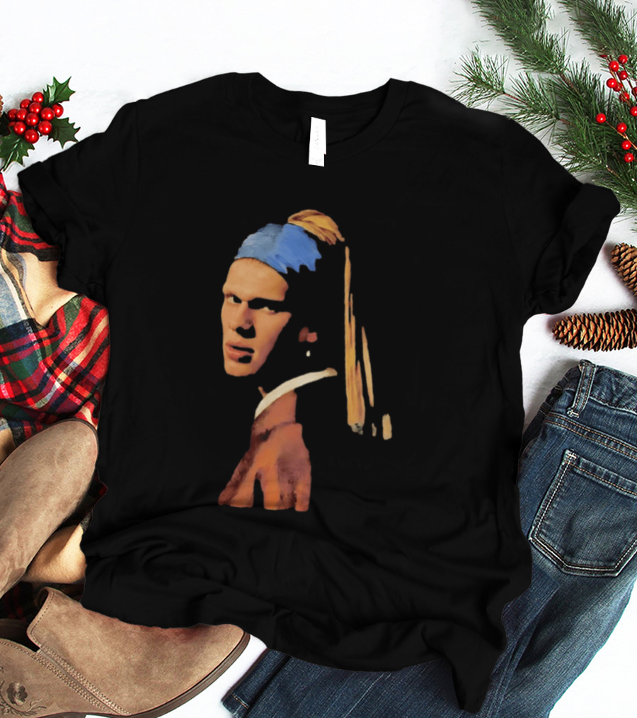 Norway Erling Haaland Girl With A Pearl Earring Meme T-Shirt