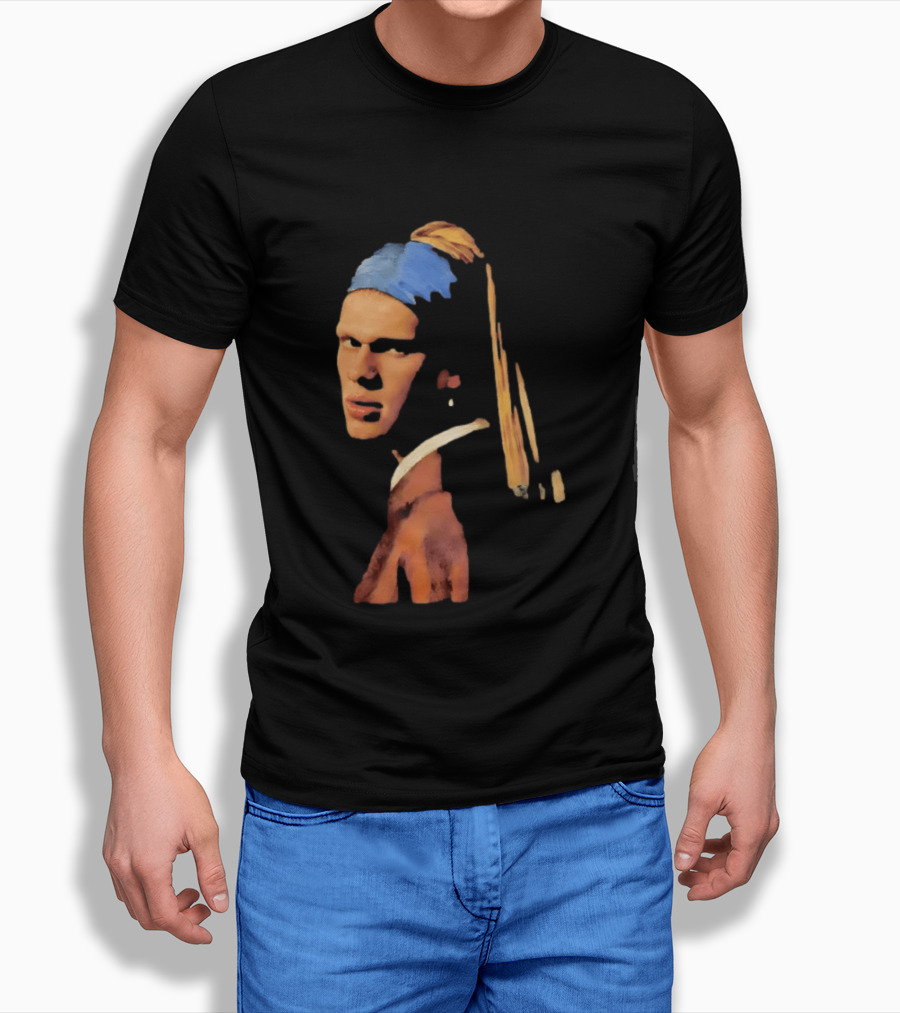 Norway Erling Haaland Girl With A Pearl Earring Meme T-Shirt
