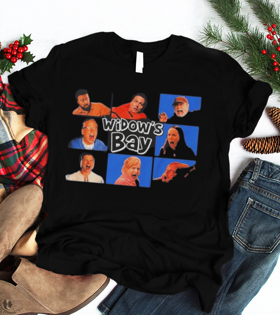 Widow's Bay Collage With Diverse Expressions T-Shirt