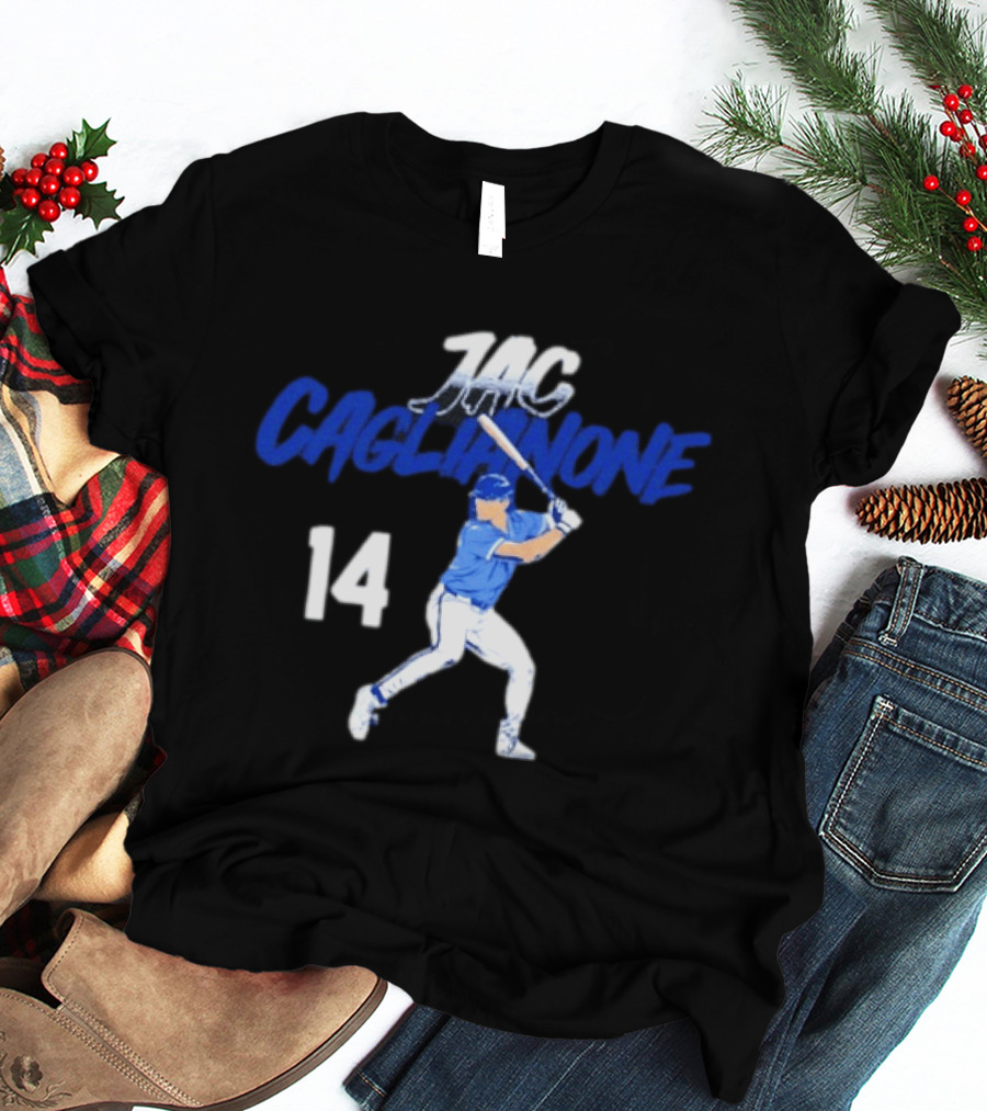 Jac Caglianone 14 Royals Baseball Player T-Shirt