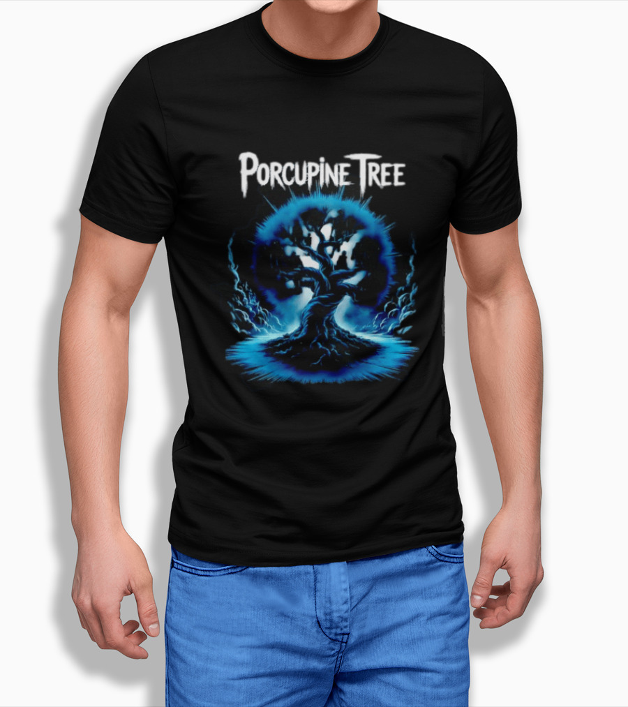 Porcupine Tree Psychedelic Evil Tree T-Shirt