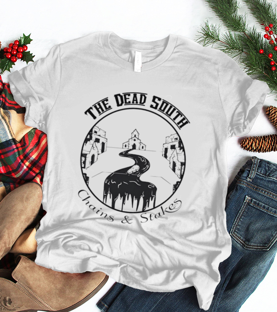 The Dead South Chains And Stakes Church Road Gothic T-Shirt