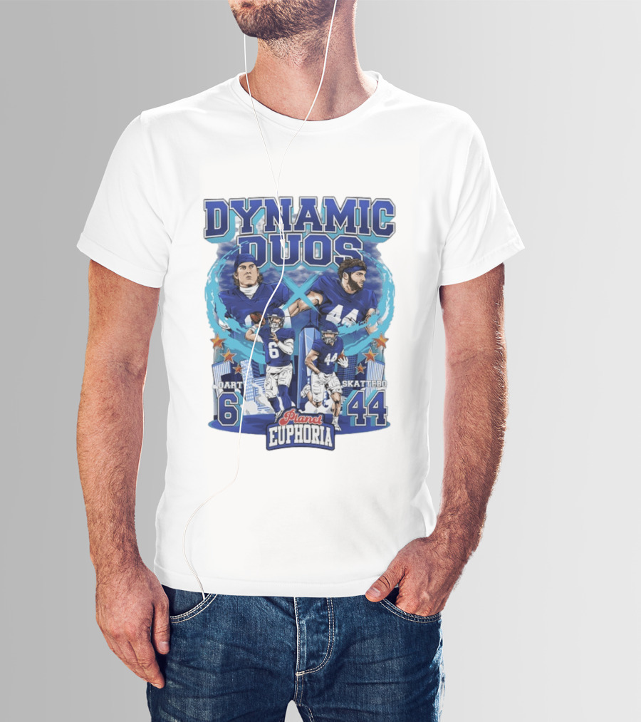 Dynamic Duos Dart 6 Skattebo 44 Planet Euphoria Skyline T-Shirt