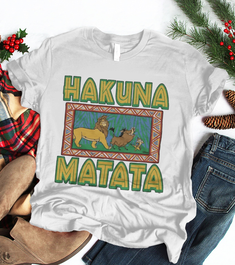 The Lion King Hakuna Matata Simba Timon Pumbaa Disney T-Shirt