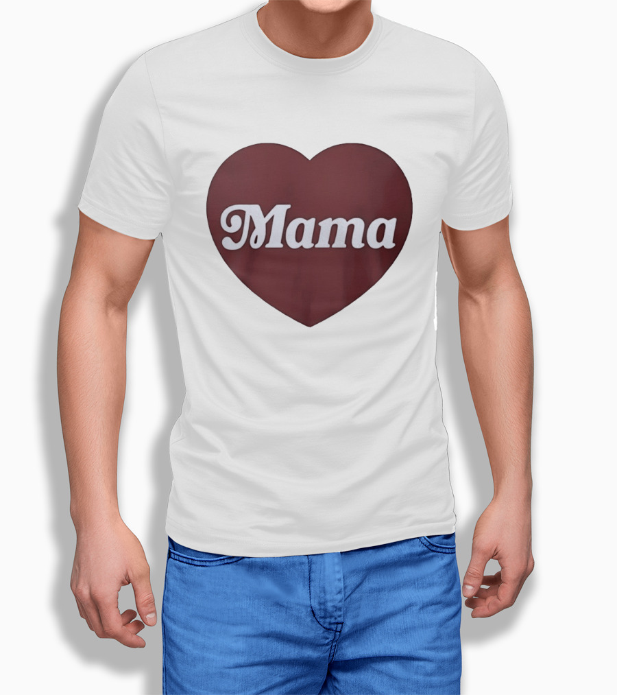 Mama Heart Mother Love Mom T-Shirt