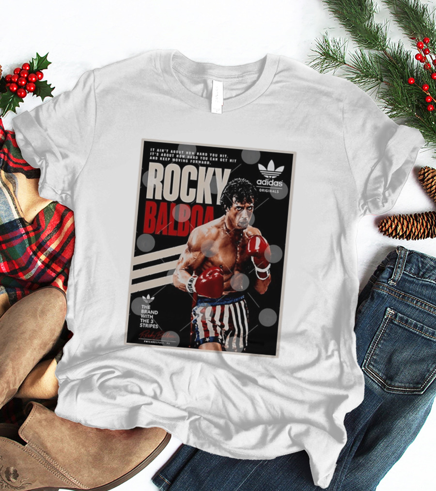 Rocky Balboa Adidas Originals Philadelphia Boxing Legend T-Shirt
