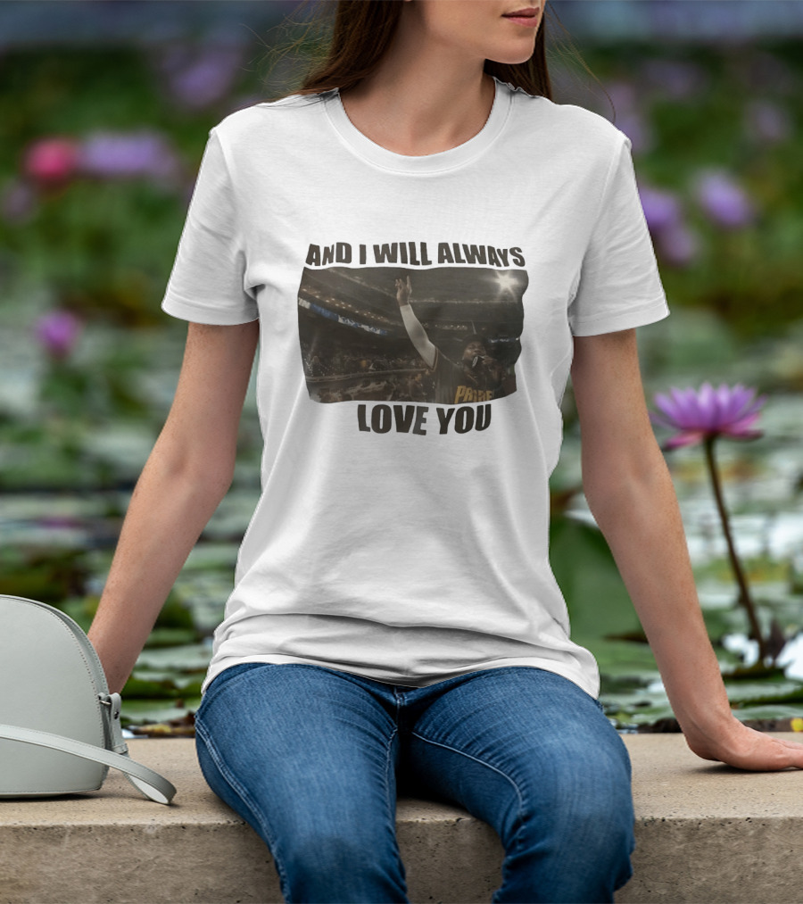 San Diego Padres And I Will Always Love You Stadium Fan Celebration T-Shirt