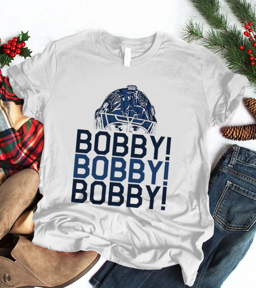 Sergei Bobrovsky Bobby Chant Helmet Ice Hockey T-Shirt