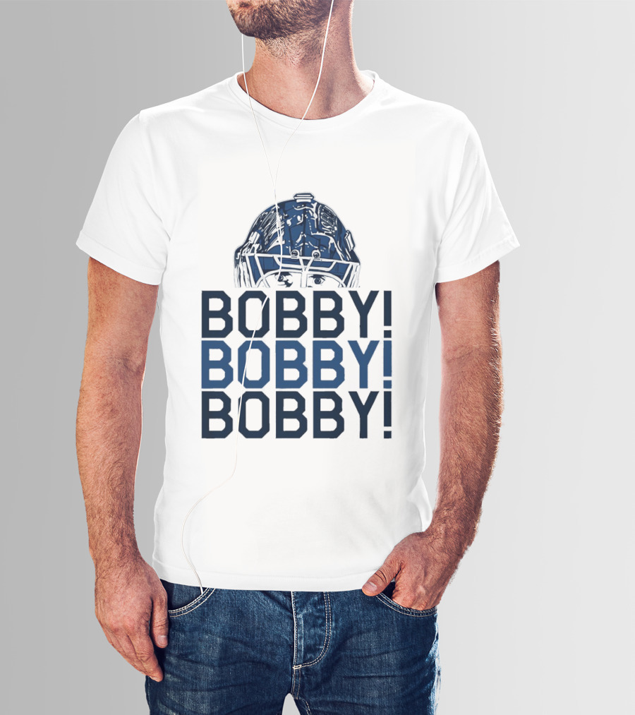Sergei Bobrovsky Bobby Chant Helmet Ice Hockey T-Shirt