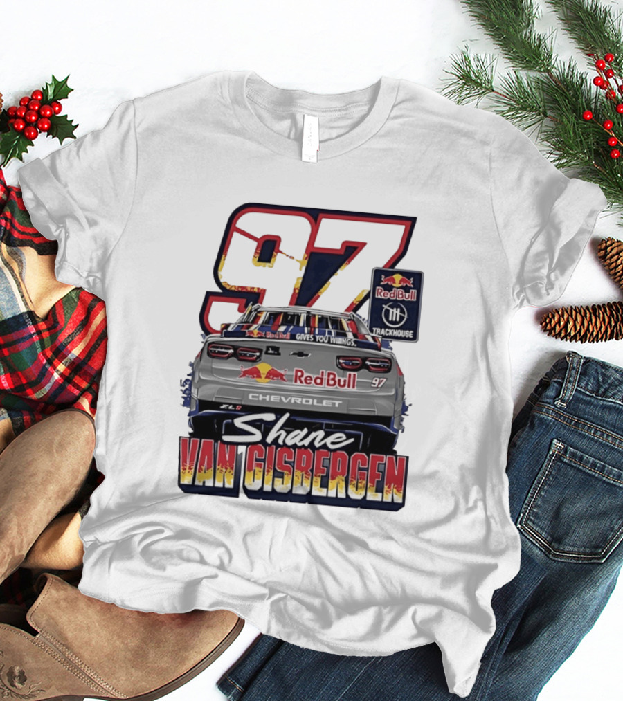 Shane Van Gisbergen 97 Red Bull Trackhouse Chevrolet Racing Team T-Shirt