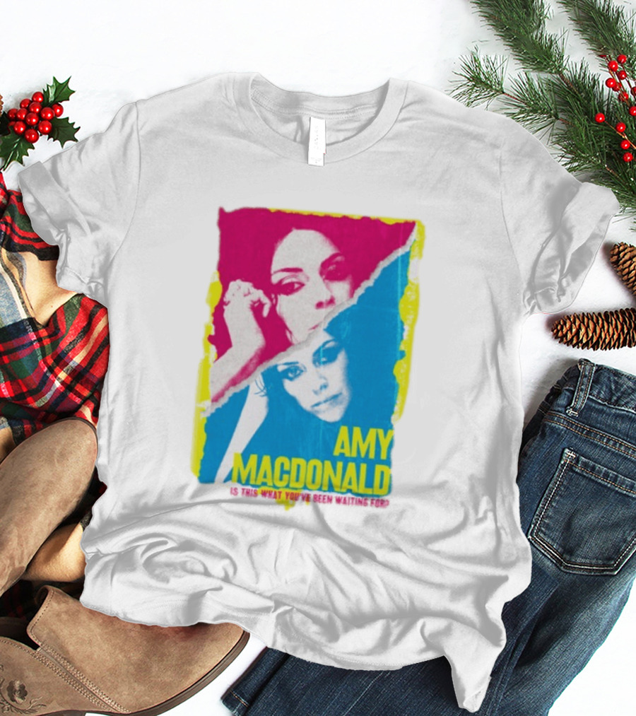 Amy Macdonald Is This What You've Been Waiting For Vintage Style Image T-Shirt