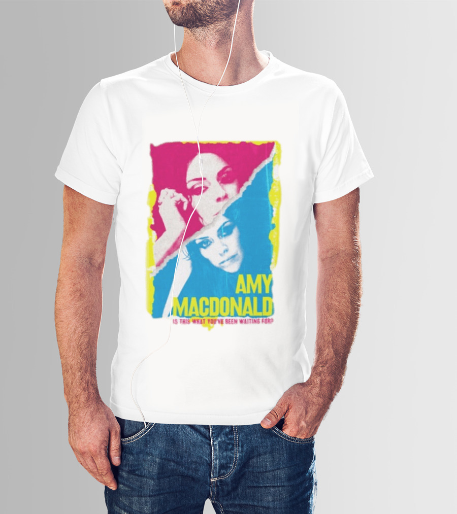 Amy Macdonald Is This What You've Been Waiting For Vintage Style Image T-Shirt