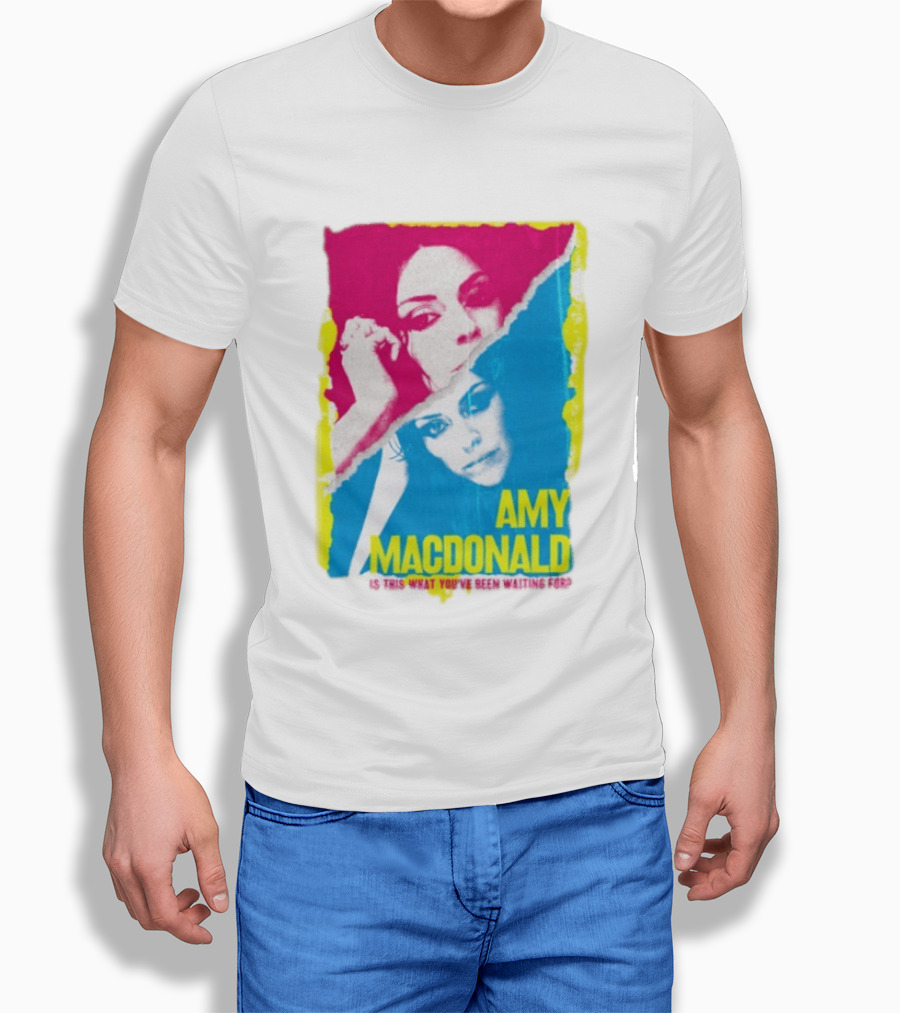 Amy Macdonald Is This What You've Been Waiting For Vintage Style Image T-Shirt