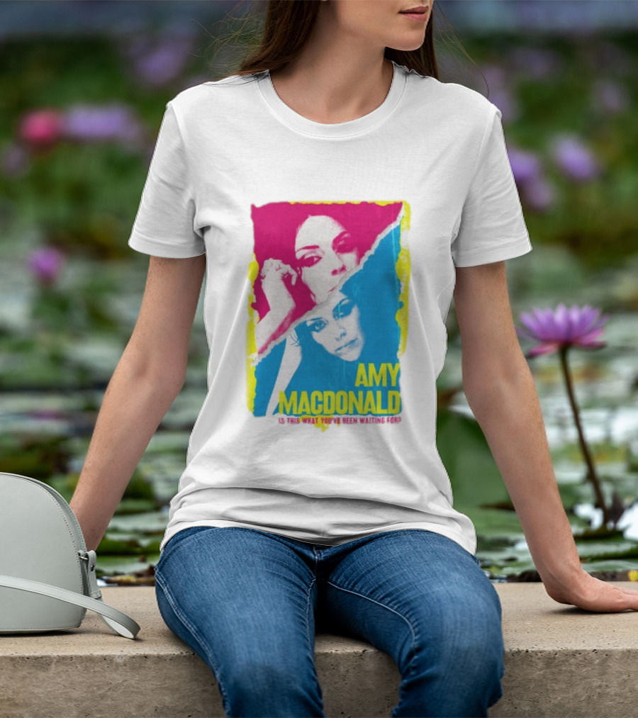 Amy Macdonald Is This What You've Been Waiting For Vintage Style Image T-Shirt