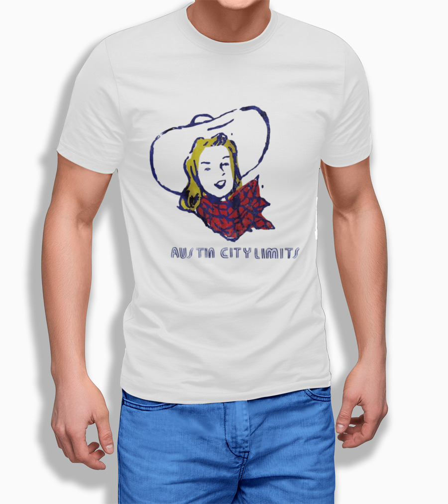 Austin City Limits Cowgirl Fashion Pop T-Shirt