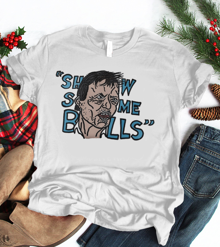 Show Some Balls Baltimore Ravens Ray Lewis T-Shirt