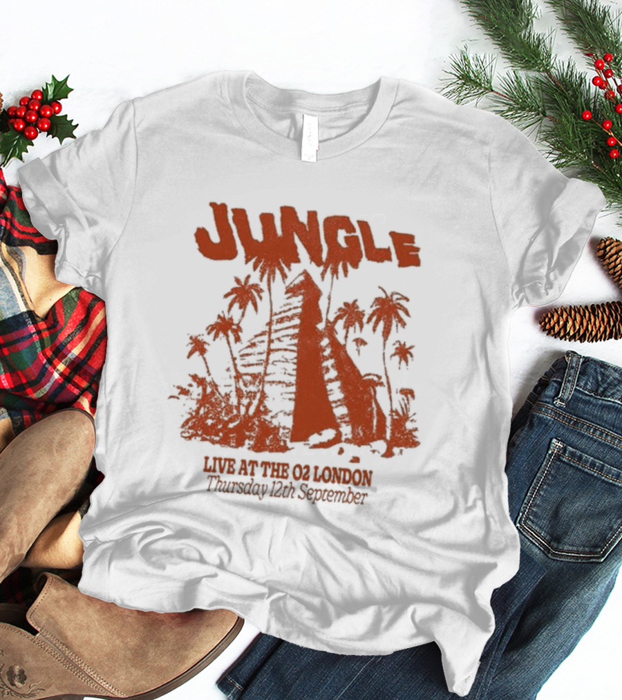 Jungle Live At The 02 London Thursday 16th September T-Shirt