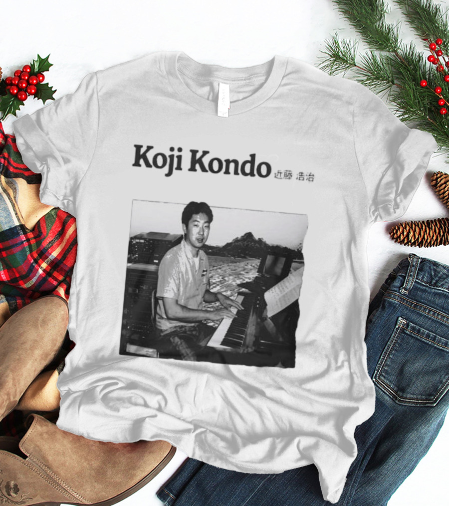 Koji Kondo I Can Hear Music Piano Masters T-Shirt