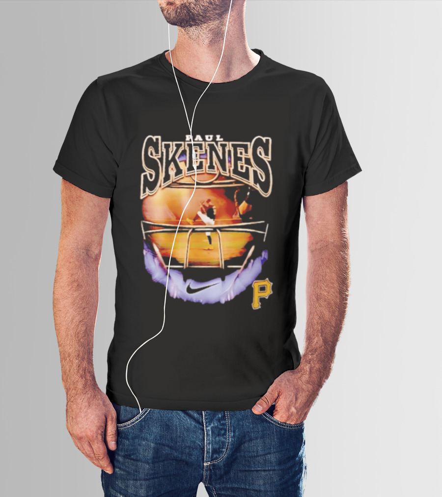 Paul Skenes Pittsburgh Pirates Nike P Logo Baseball Stadium T-Shirt