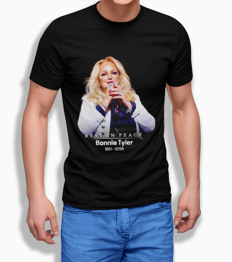 Rest In Peace Bonnie Tyler 1951 2026 T-Shirt