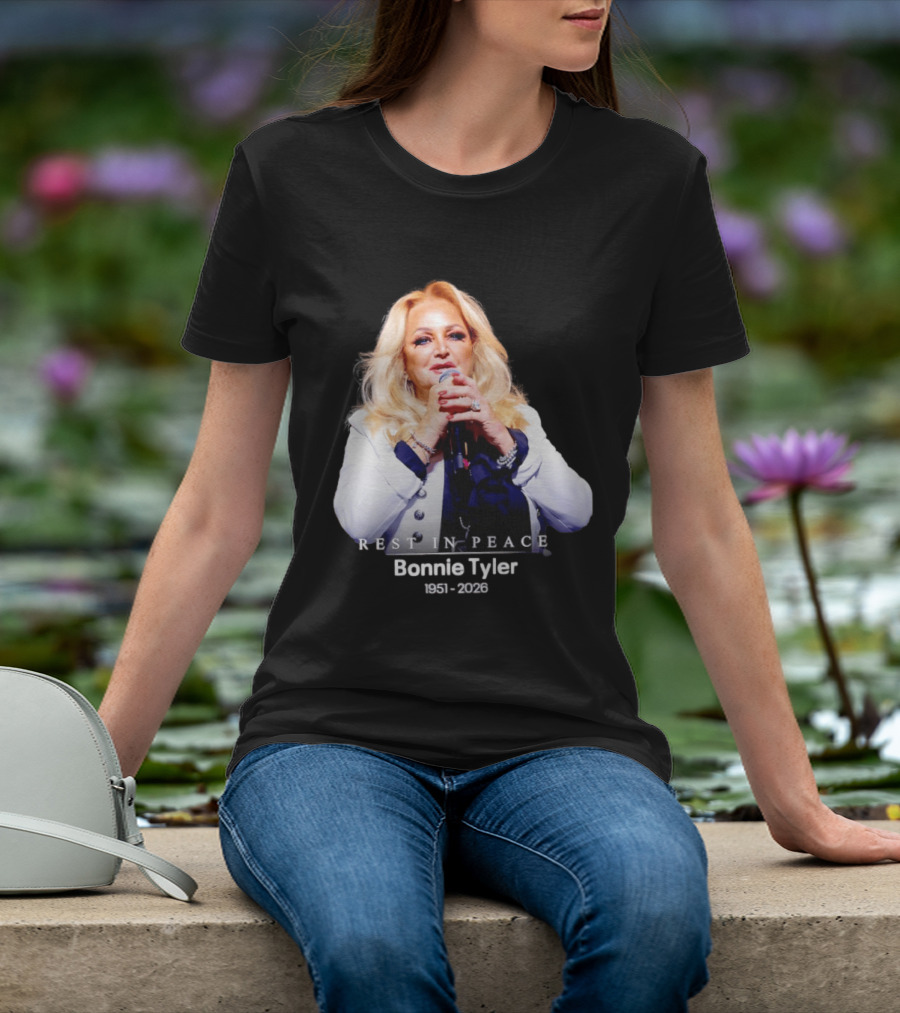 Rest In Peace Bonnie Tyler 1951 2026 T-Shirt