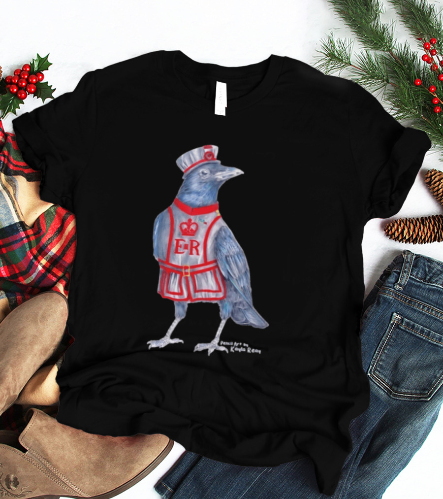 Rosaline The Raven ER Yeoman Warder Beefeater Uniform T-Shirt