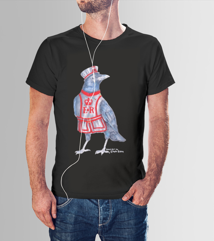 Rosaline The Raven ER Yeoman Warder Beefeater Uniform T-Shirt
