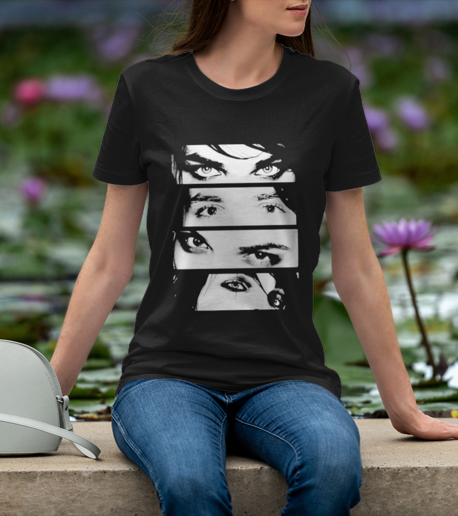 Gerard Way Eyes My Chemical Romance Emo Band Fan T-Shirt