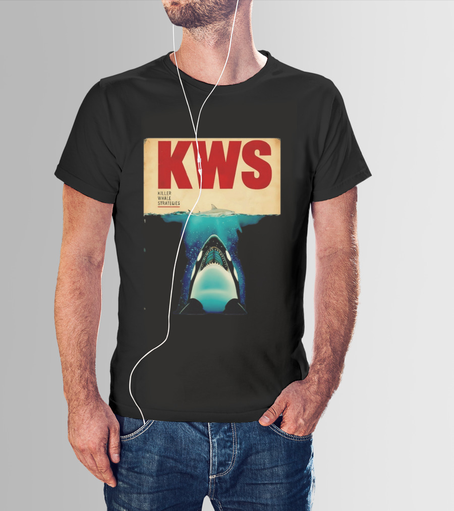 KWS Killer Whale Strategies Orca Shark Ocean T-Shirt